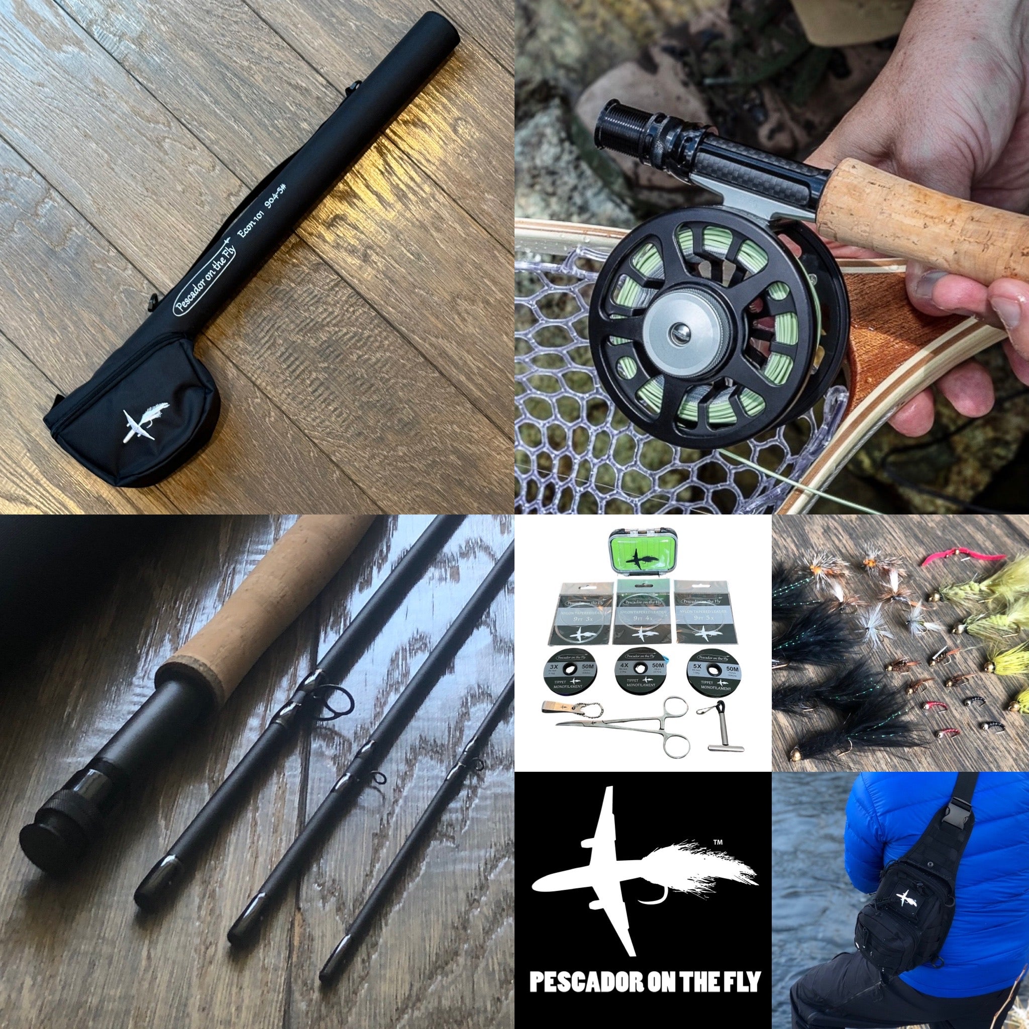 Econ 101 Fly Rod & Reel Combo - The Best Value in Freshwater Fly Fishing - PLUS FREE BONUS