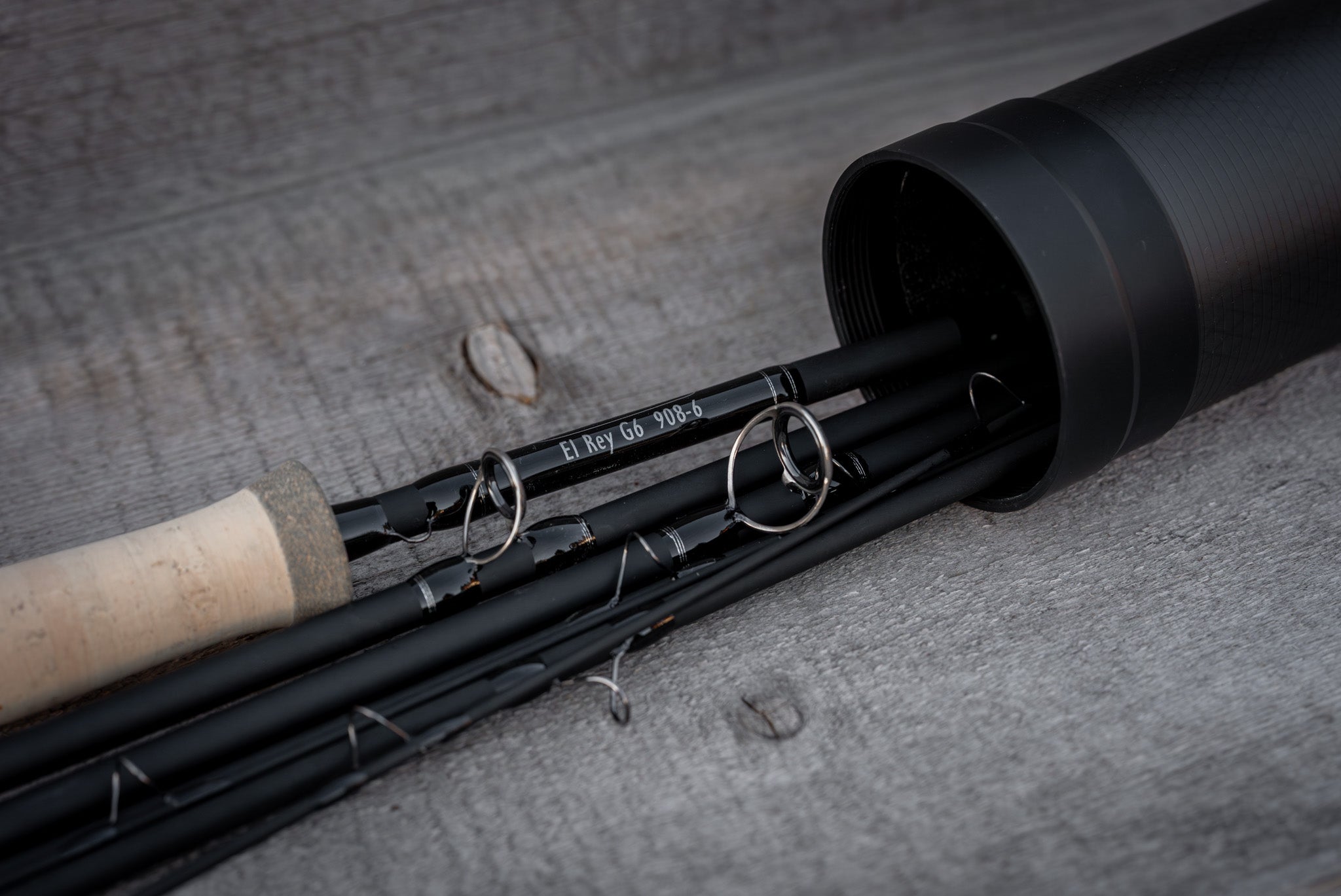 aleka a3 9 6 8 fly fishing rod El Rey G6 9’ 8 Weight Six Section Travel Fly Rod