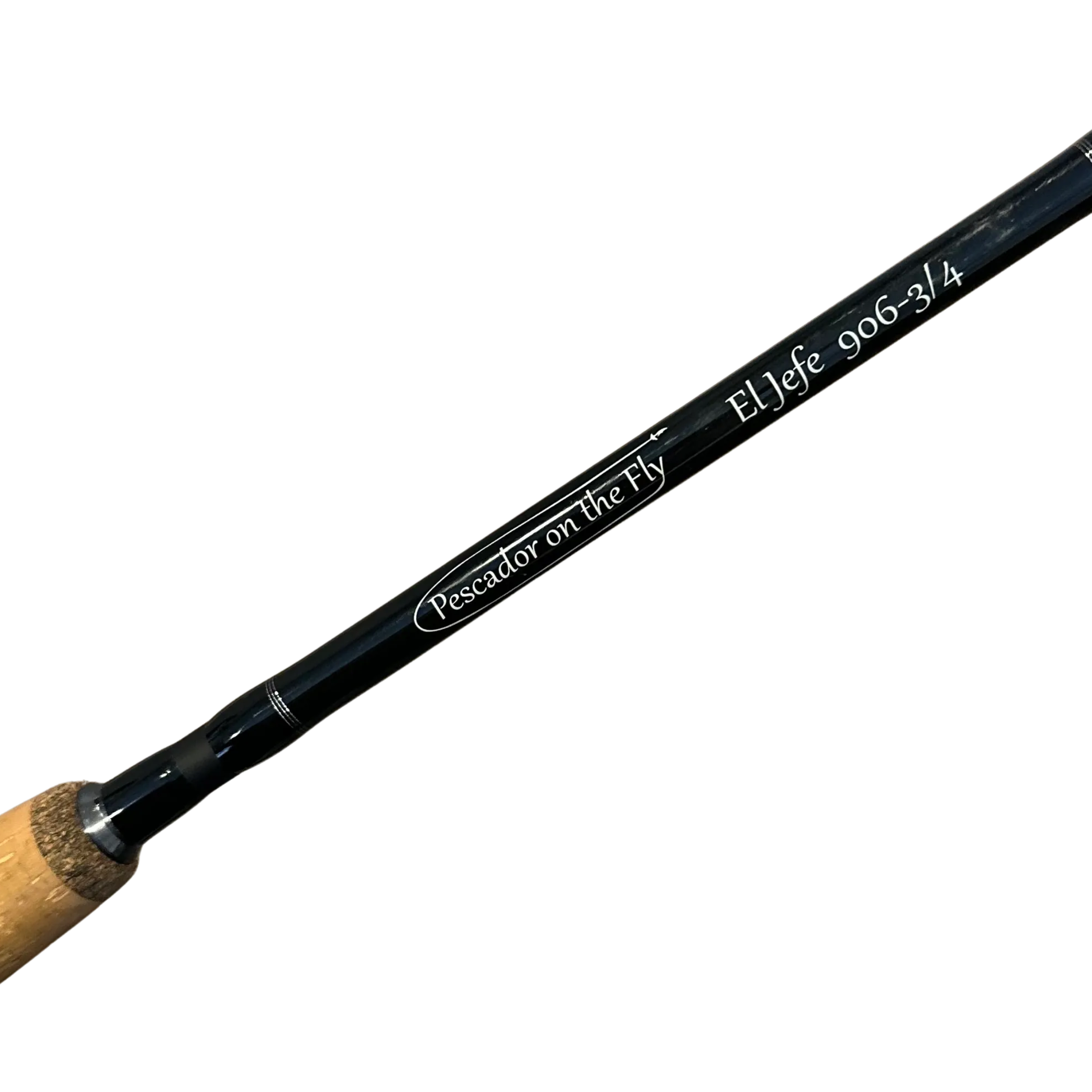 El Jefe Fly Fishing Combo Package | 906-3 | 9' Six Section 3 Weight Fly Rod And Reel Outfit