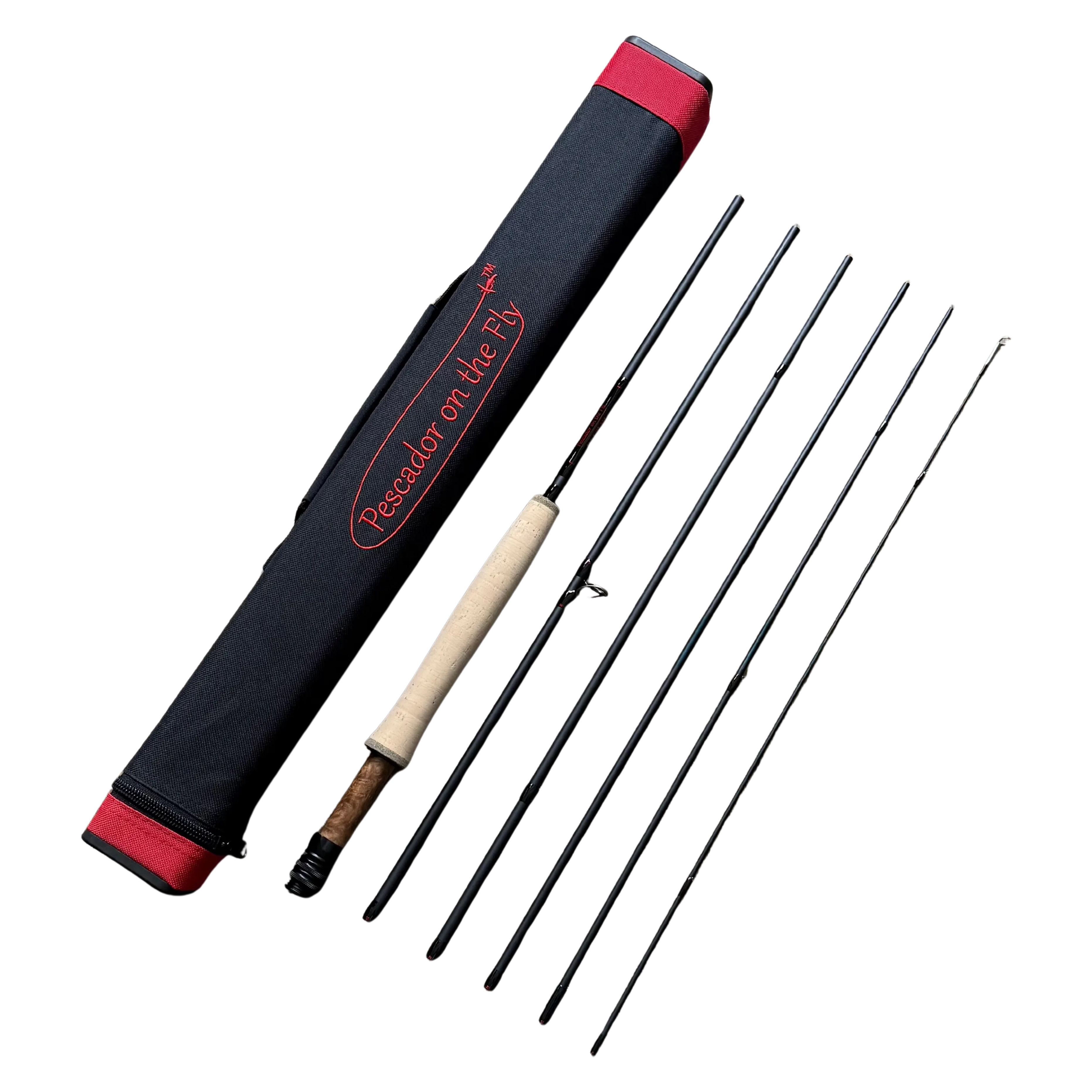 El Jefe v2 905-6 Packable Fly Rod – 9' 5 Weight 6-Section Travel Rod