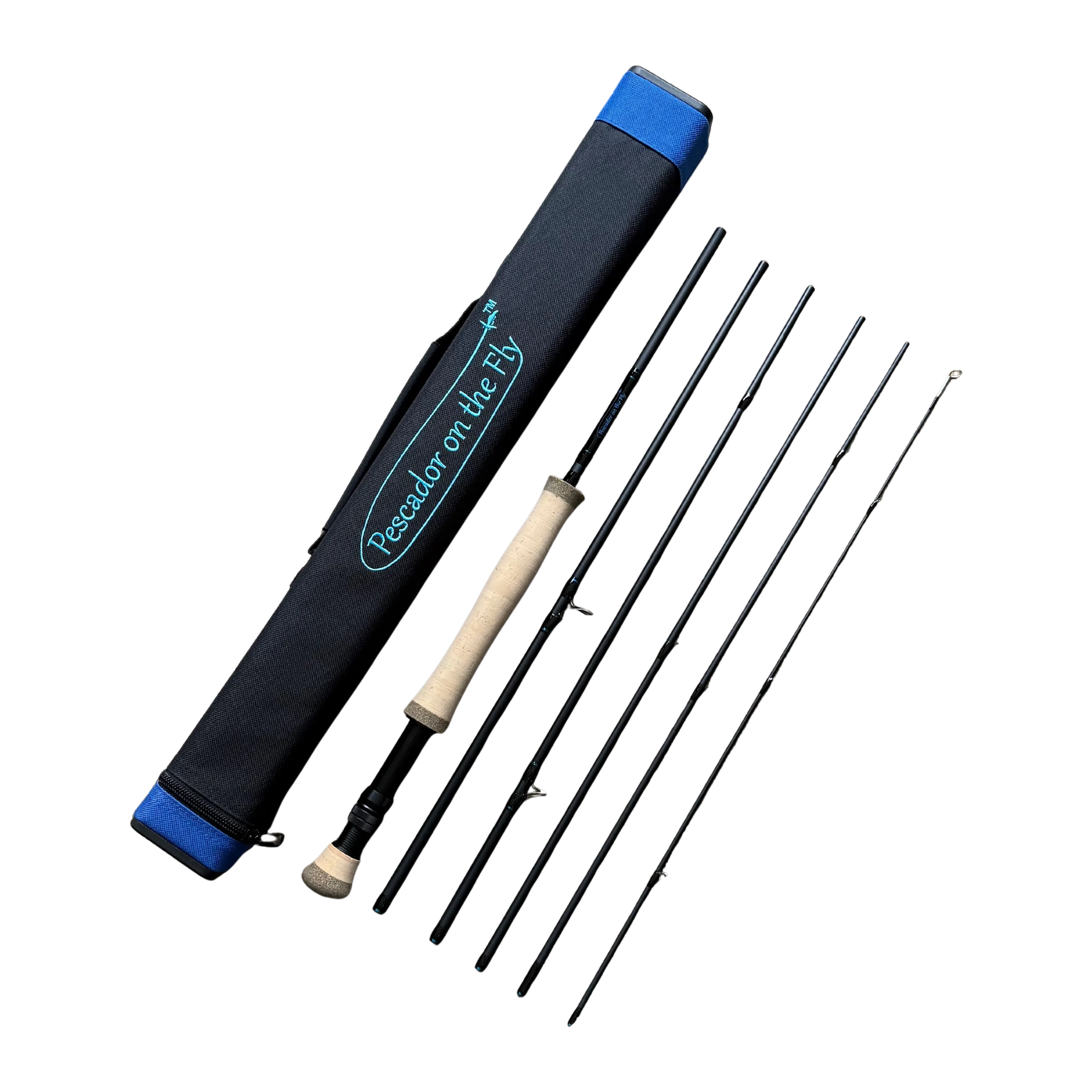 El Jefe v2 908-6 Packable Fly Rod – 9' 8 Weight 6-Section Travel Rod