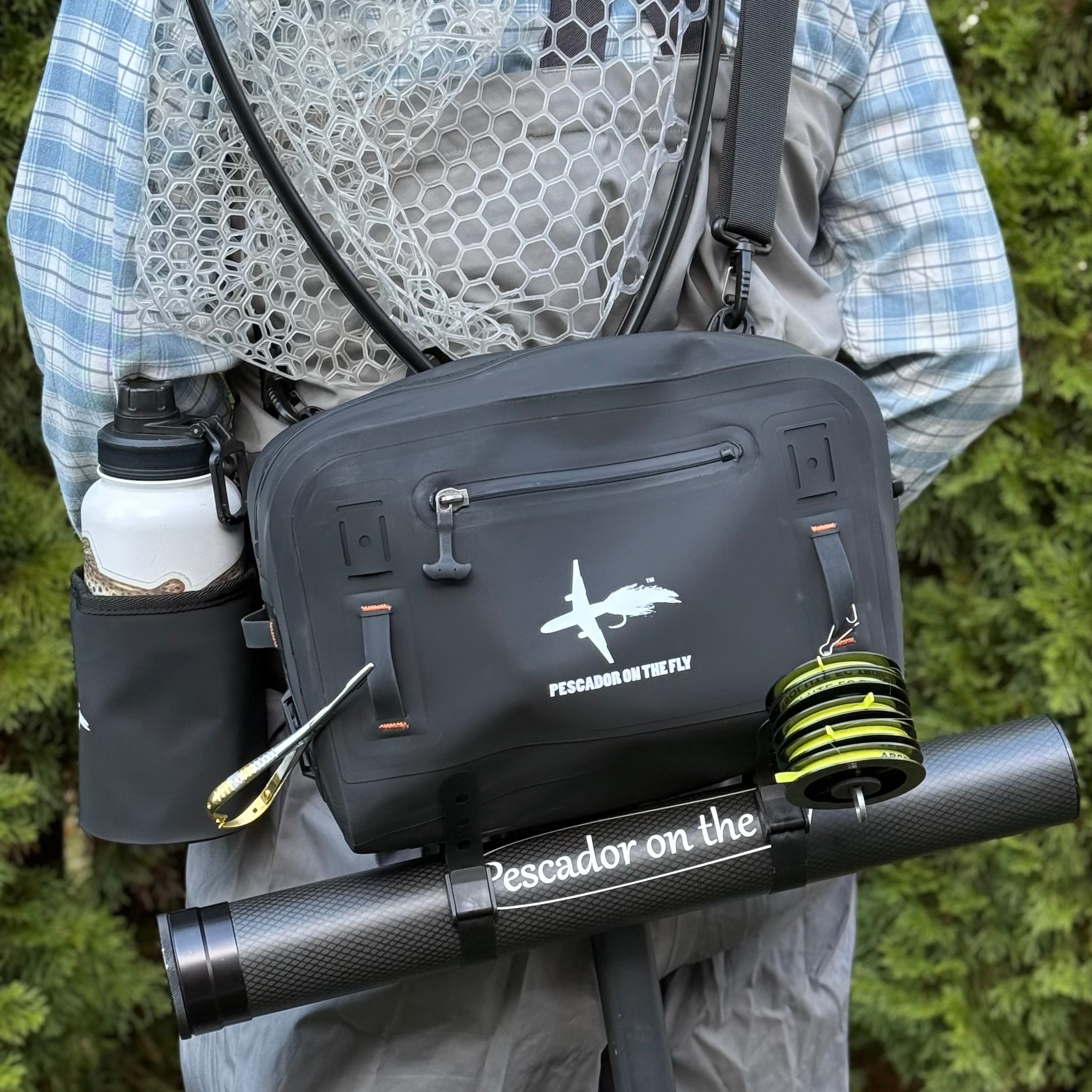 RIVERVAULT - WATERPROOF FLY FISHING LUMBAR OR HIP PACK - FREE VERSA PACK OFFER ENDS MARCH 31st WHILE SUPPLIES LAST