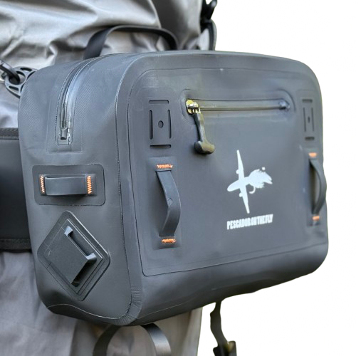 RIVERVAULT - WATERPROOF FLY FISHING LUMBAR OR HIP PACK - FREE VERSA PACK OFFER ENDS MARCH 31st WHILE SUPPLIES LAST