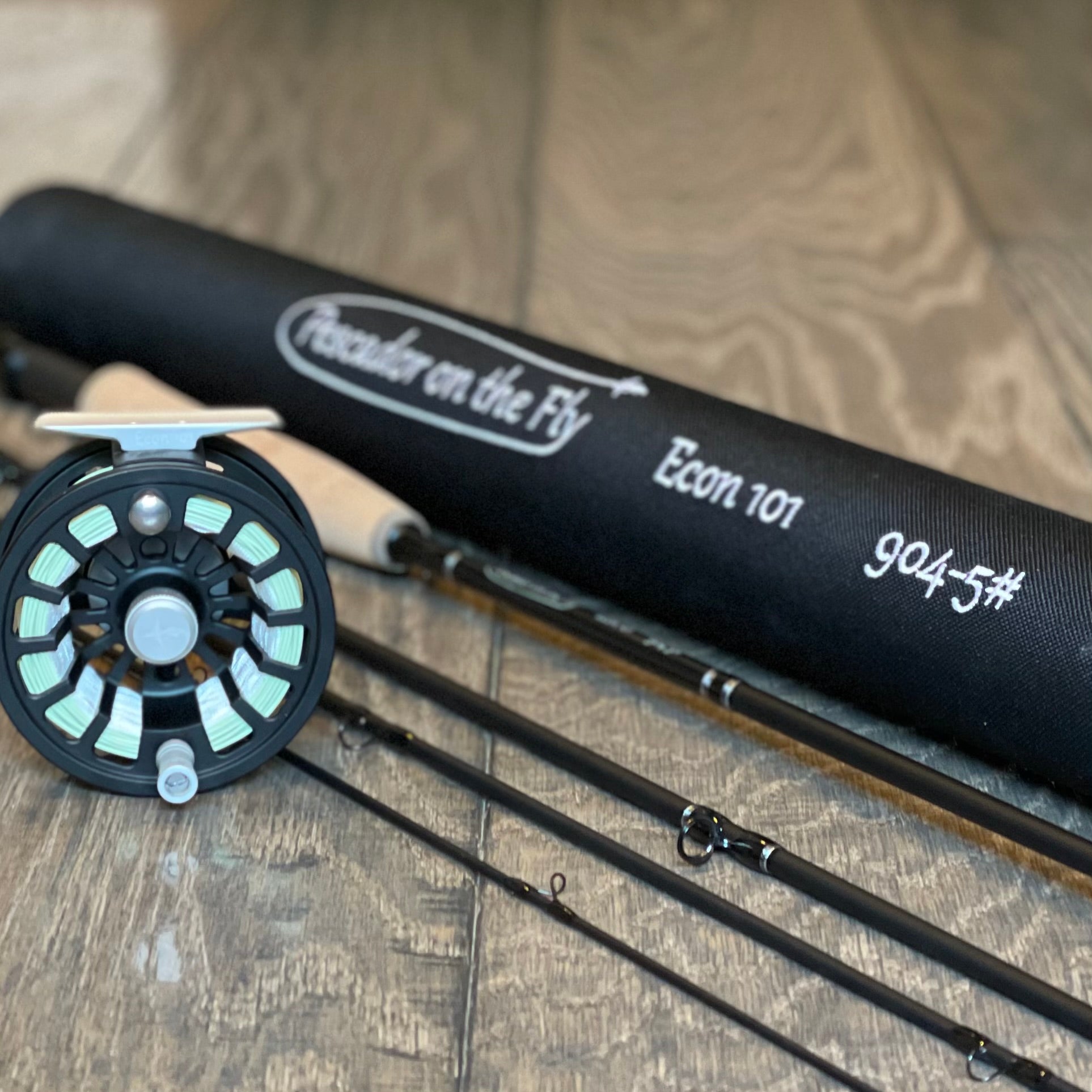 Econ 101 Fly Rod & Reel Combo - The Best Value in Freshwater Fly Fishing - PLUS FREE BONUS