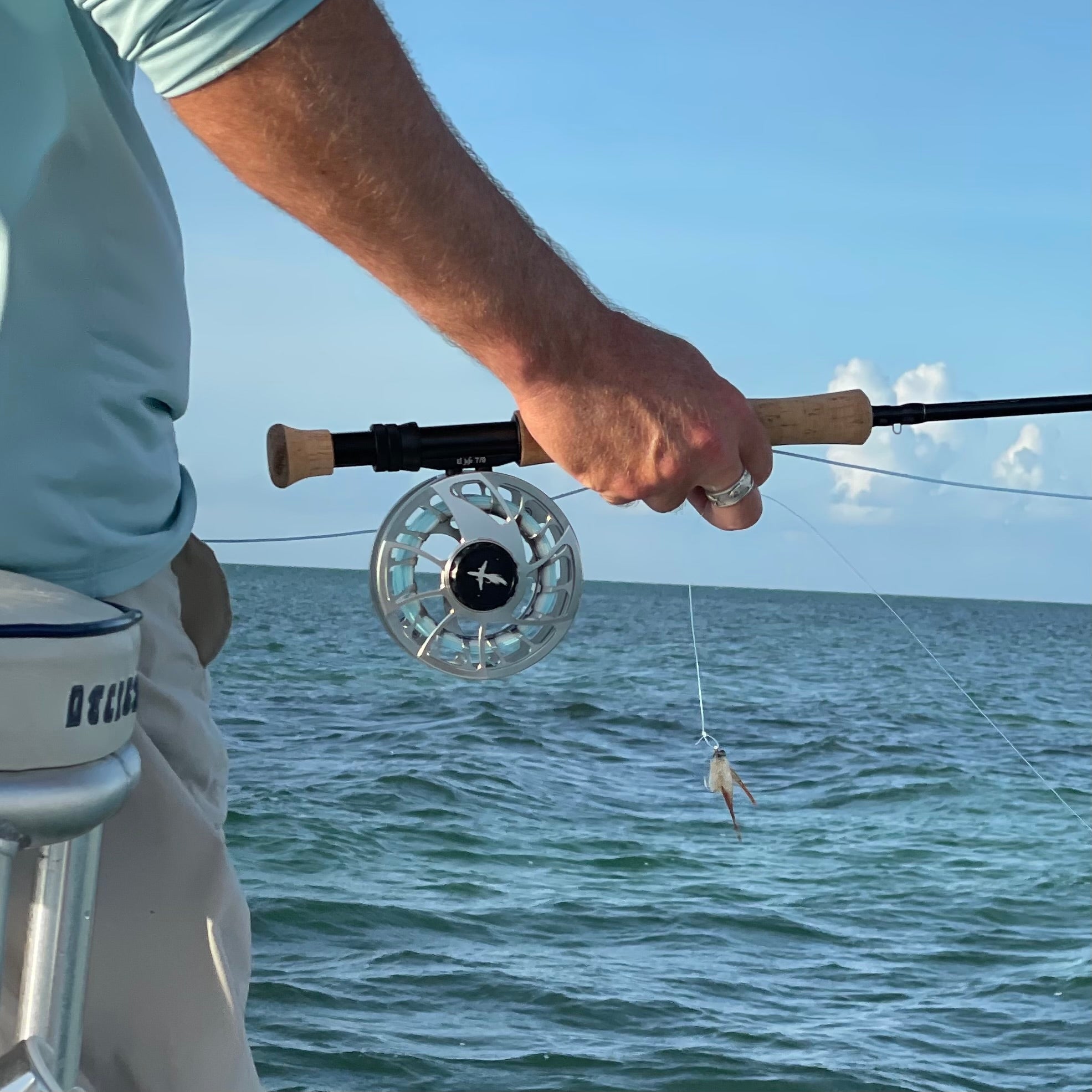 El Jefe Saltwater Fly Fishing Combo Package | 904-9 | 9' Four Section 9 Weight Fly Rod And Reel Outfit