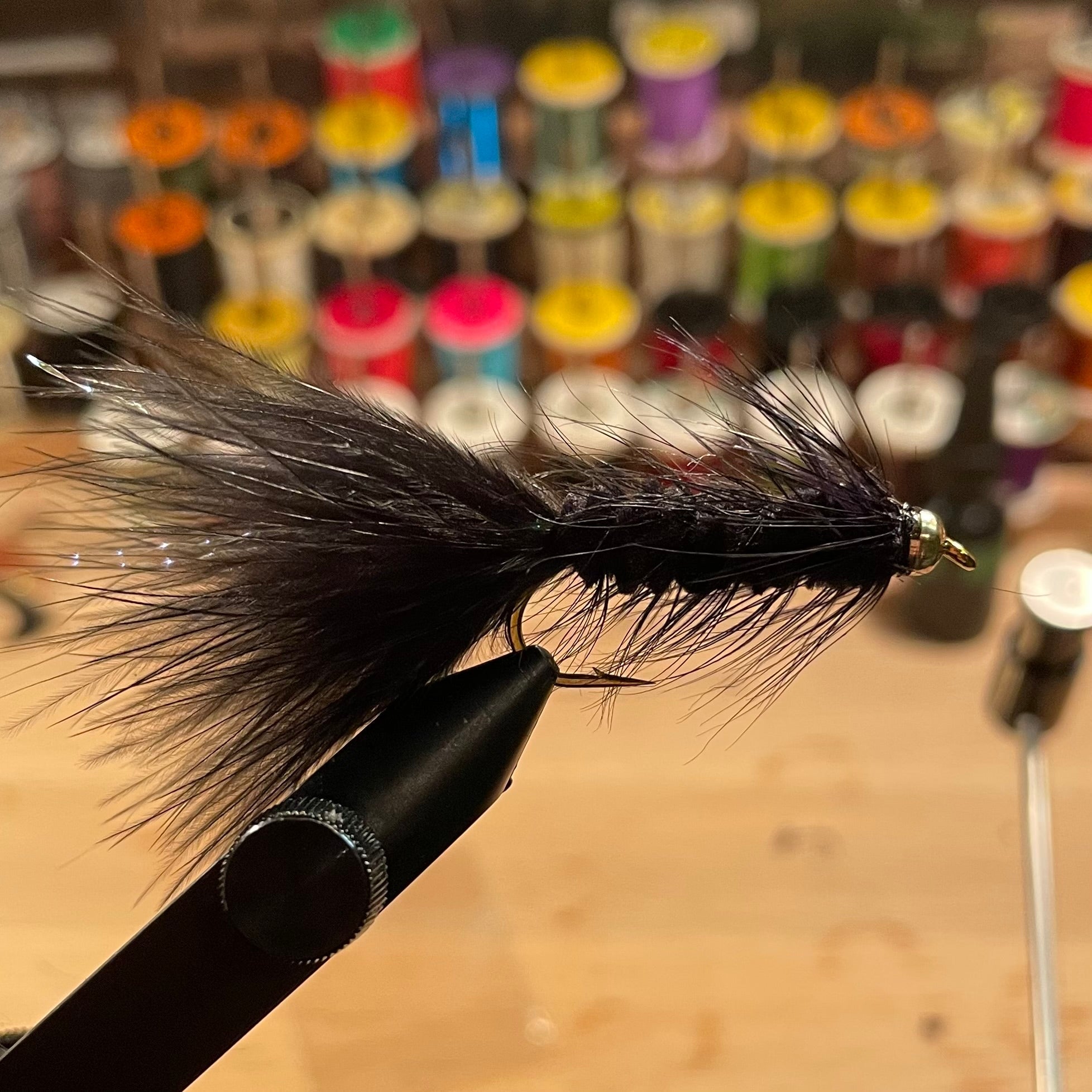 Black Bead Head Woolly Bugger