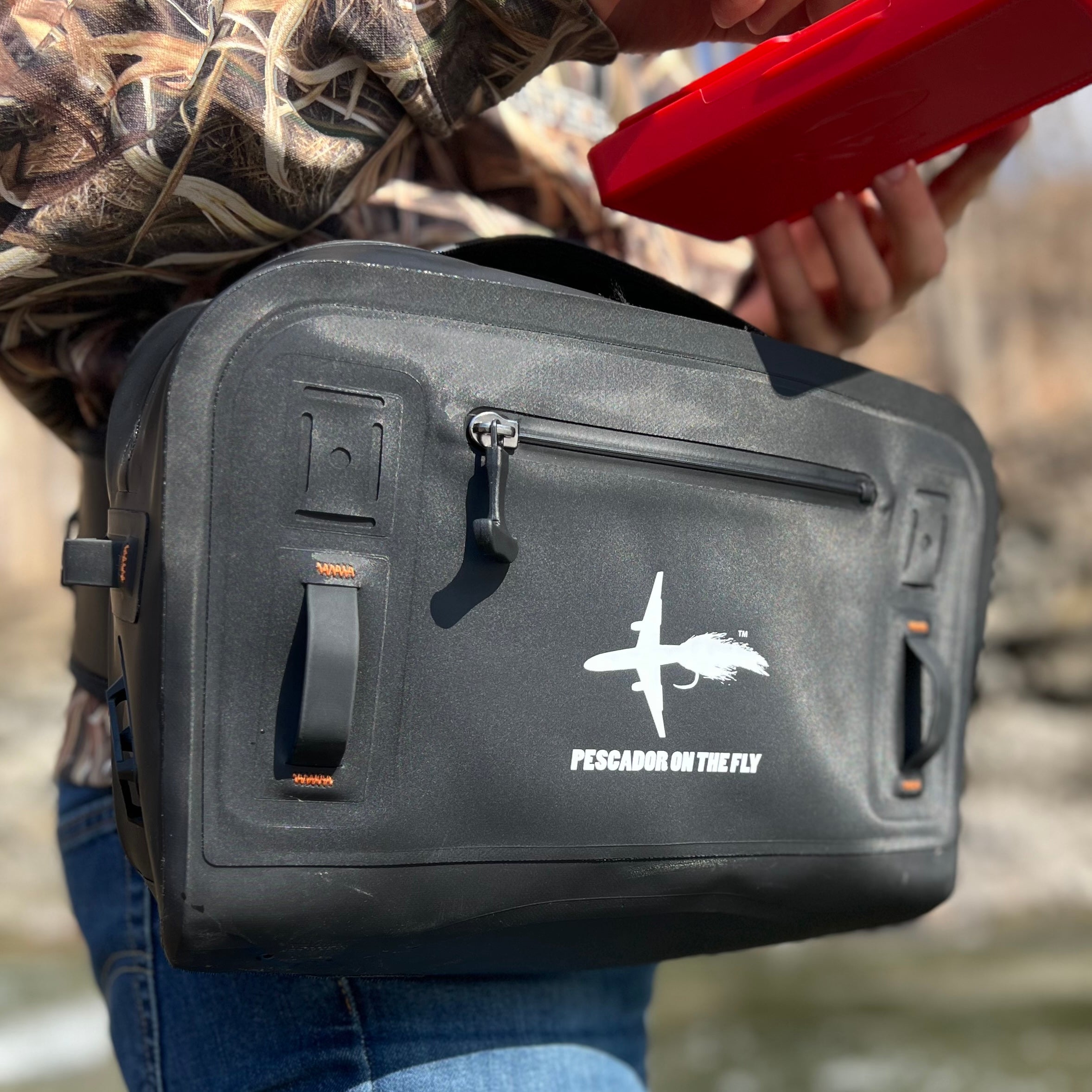 RIVERVAULT -  WATERPROOF FLY FISHING LUMBAR OR HIP PACK