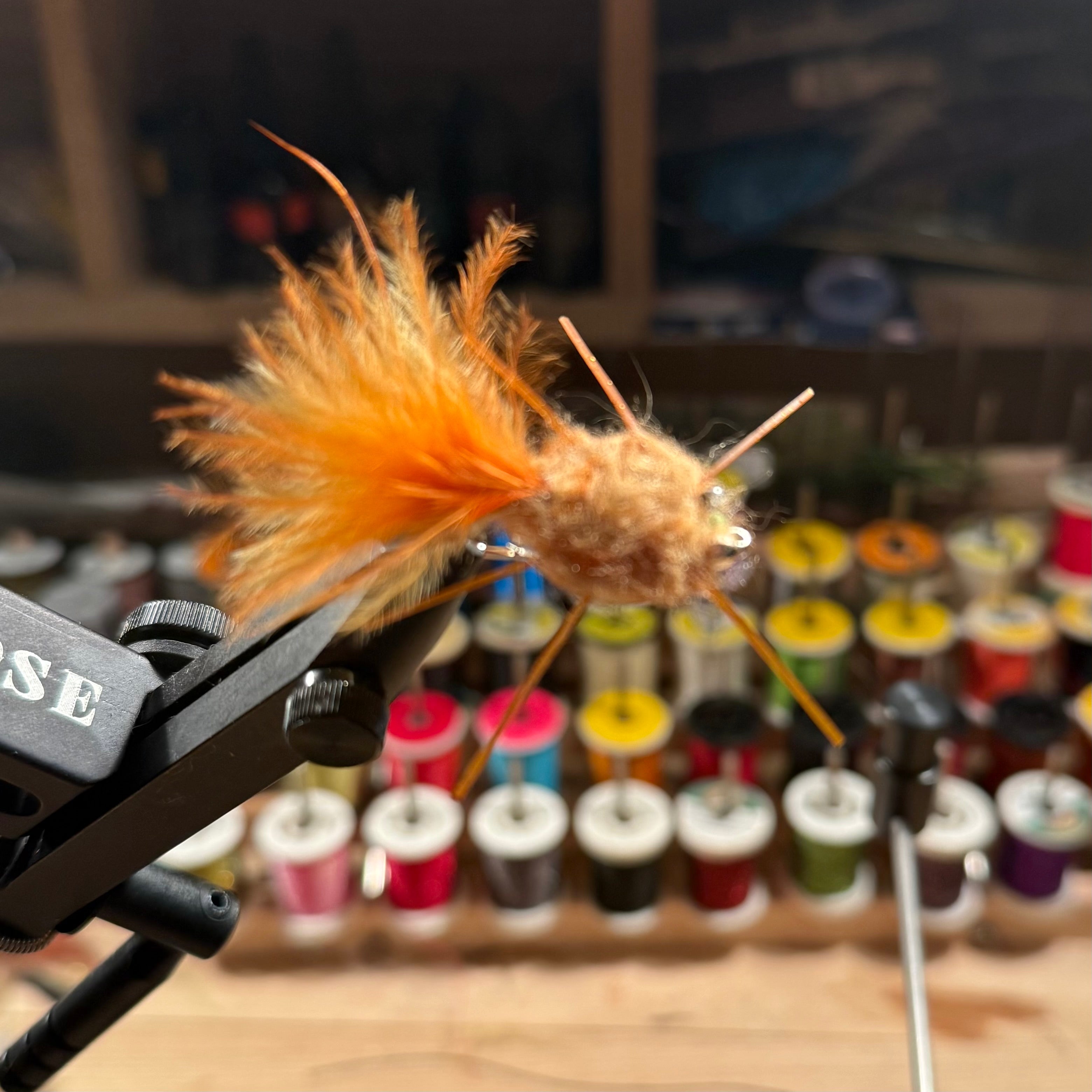 Tan Merkin Crab permit fly