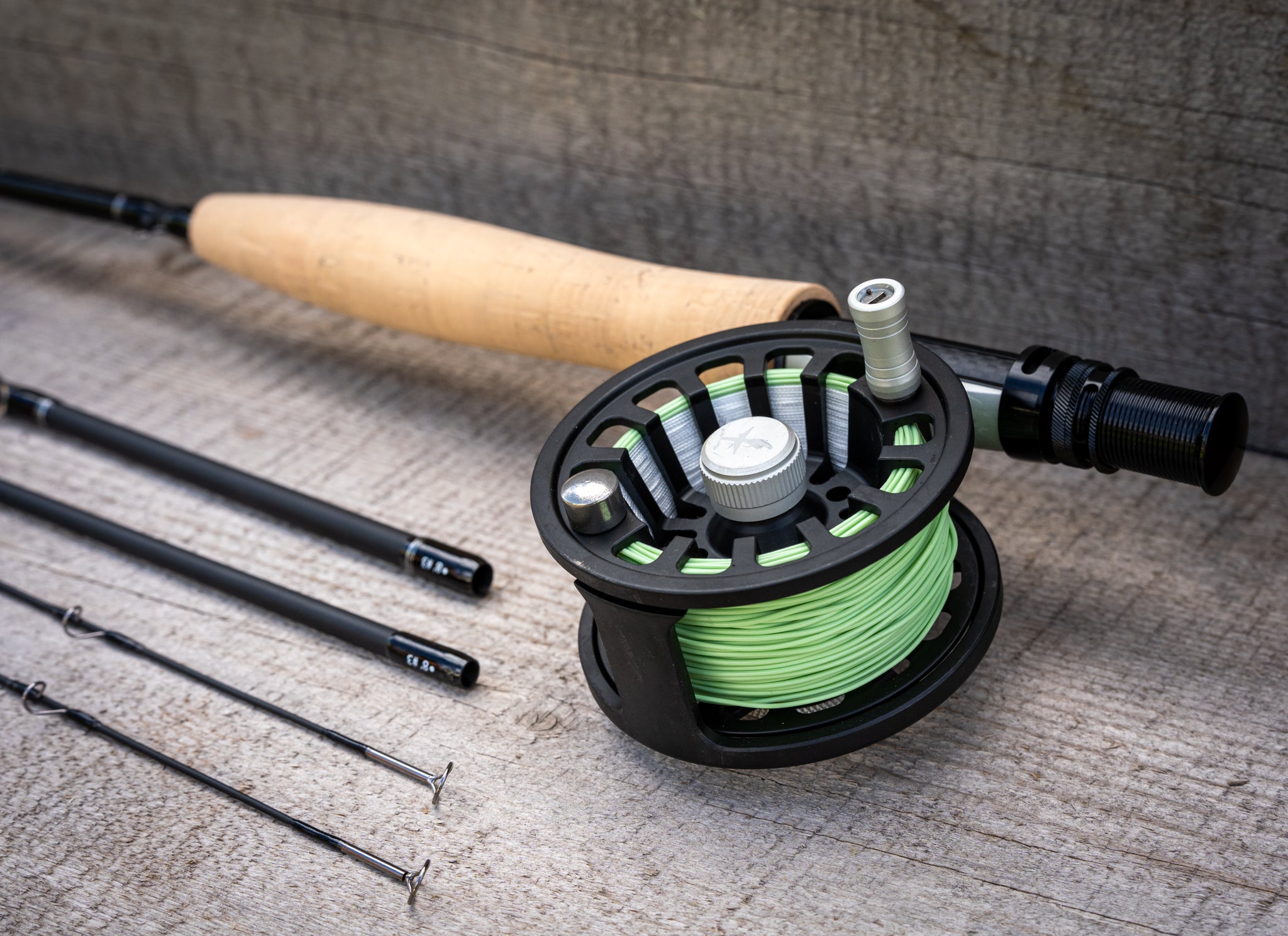cheap fly fishing rods and reels Mini Rod/Reel Outfit Compact Combo youll be refreshed and ready to hit the water Boise Fly Fishing Starter Kit