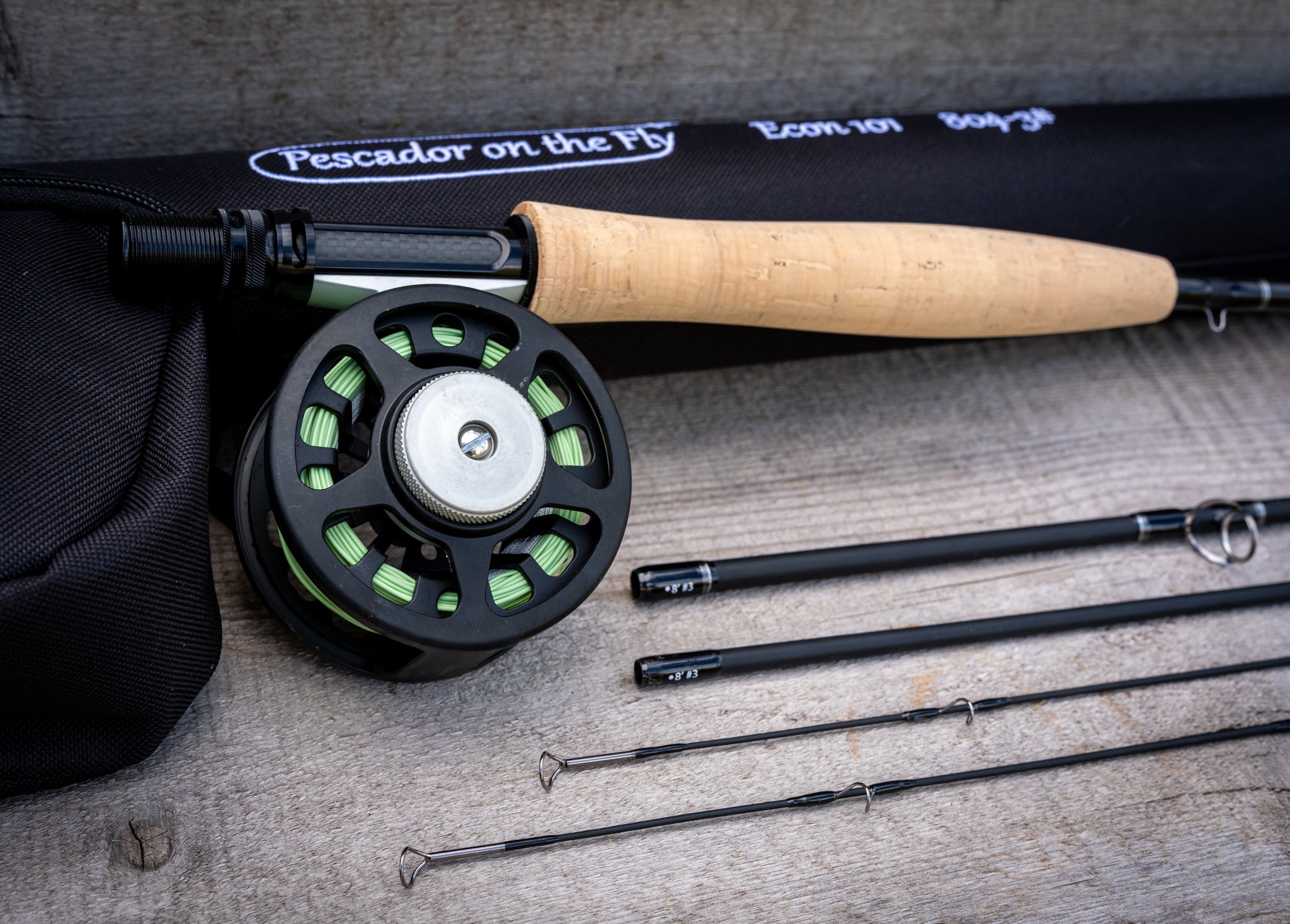 Econ 101 8' 3 Weight Fly Rod