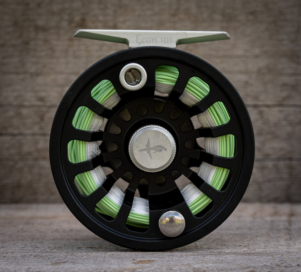 best economy fly reel Econ 101 3/4 Fishing fishability and long term reliability into a stylish large arbour design Econ 101 3/4 Fly Fishing