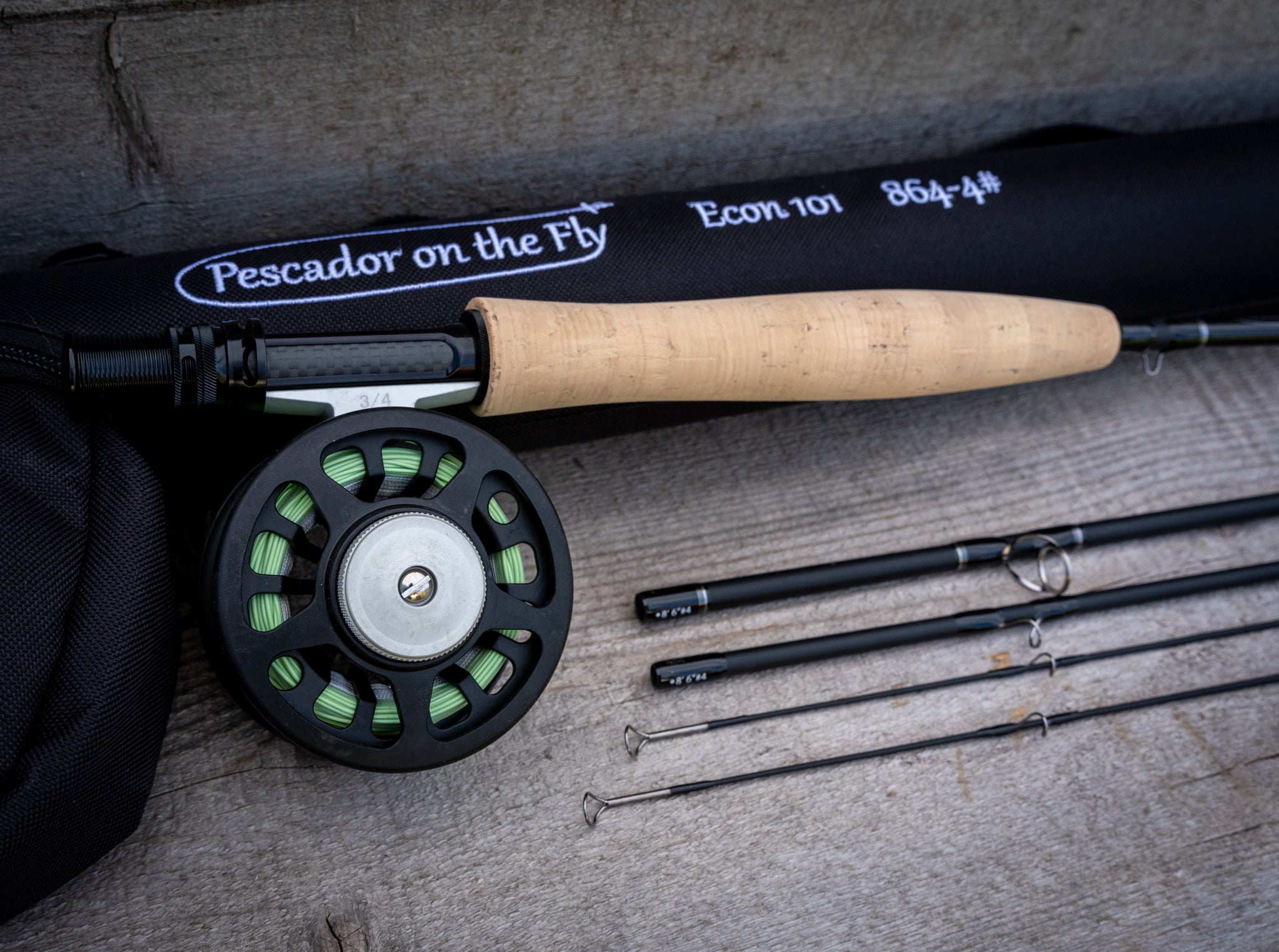 Econ 101 8'6" 4 Weight Fly Rod