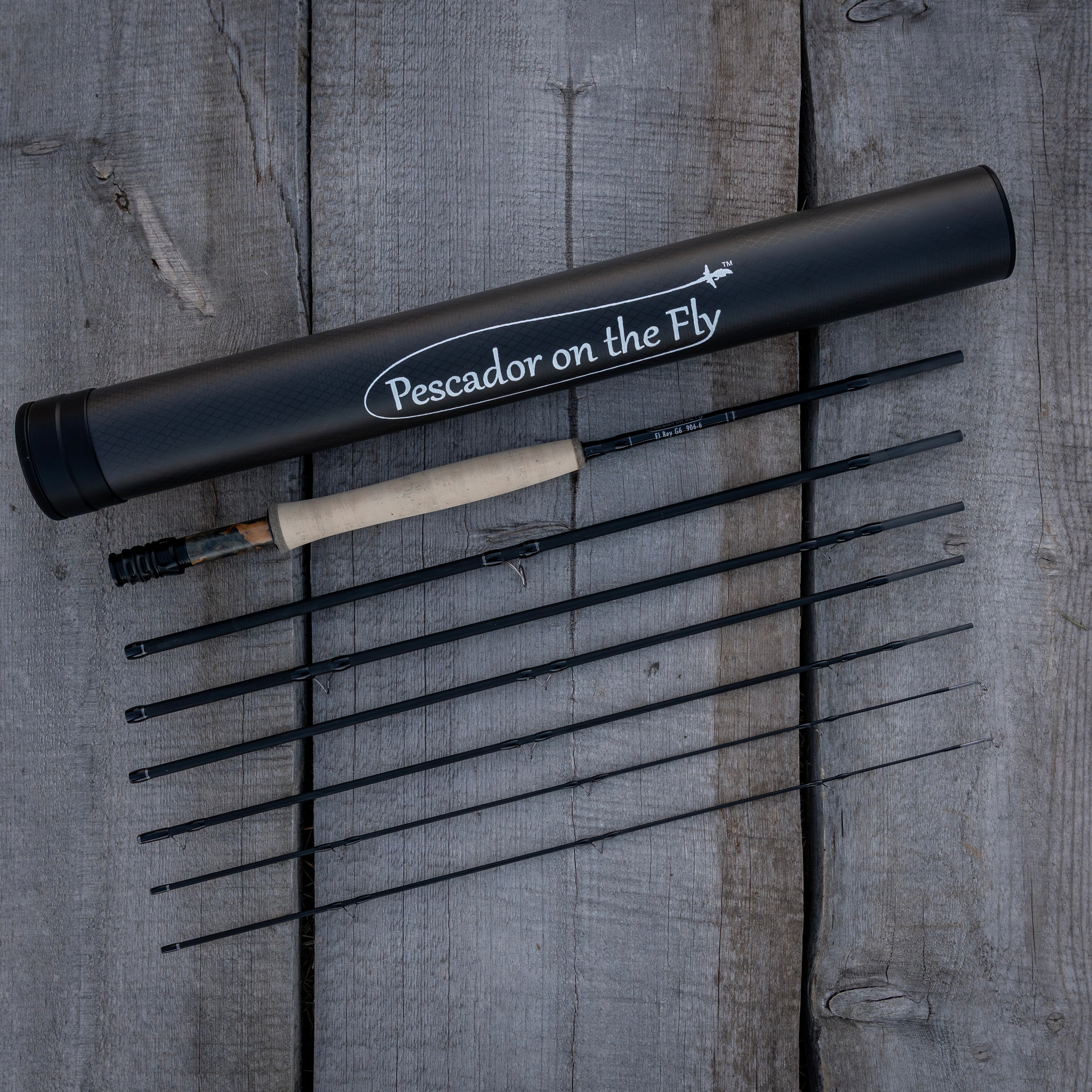 El Rey G6 9’ 6 Weight Six Section Travel Fly Rod