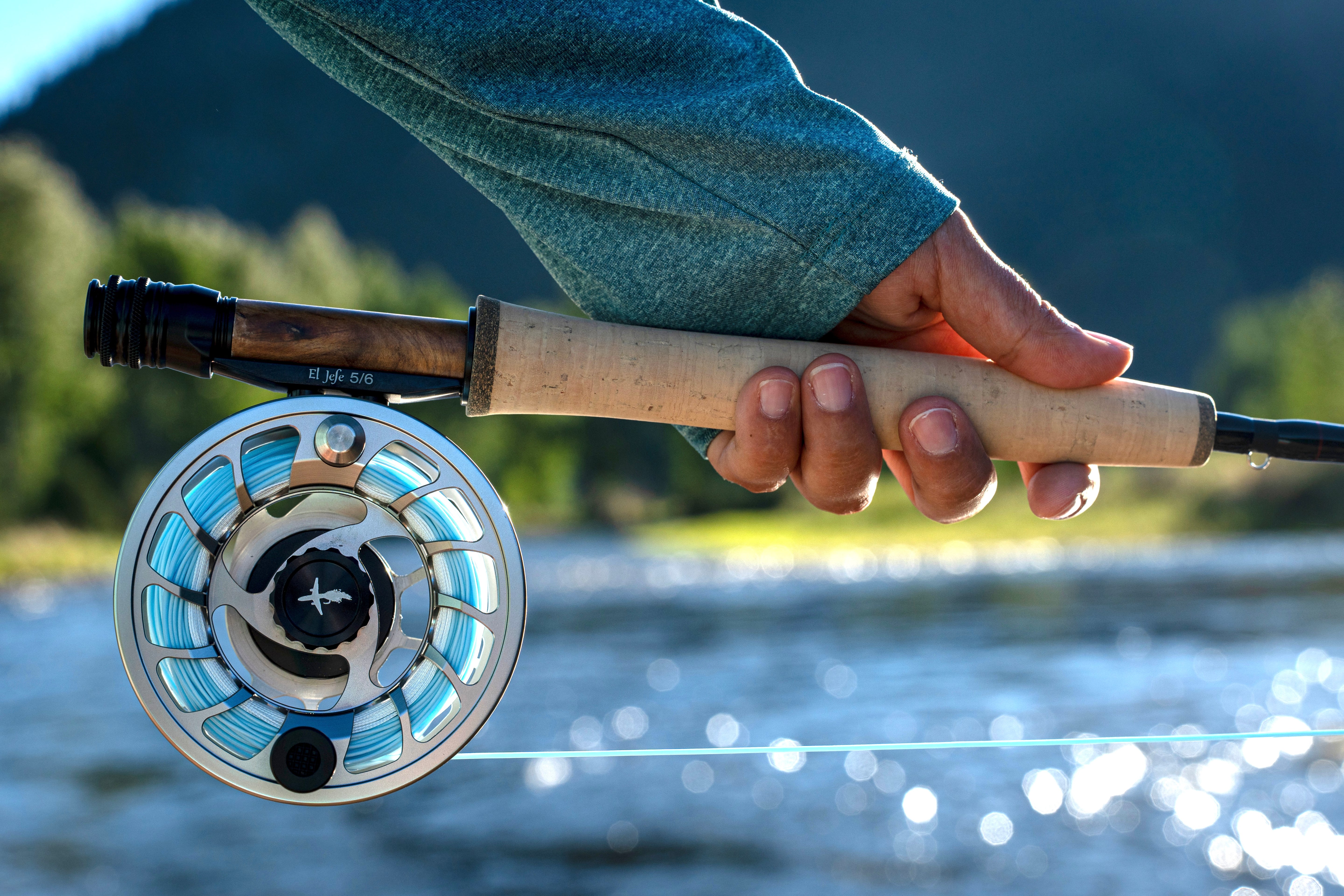 El Jefe v2 8' 3 Weight Four Section Fly Rod & Reel Combo