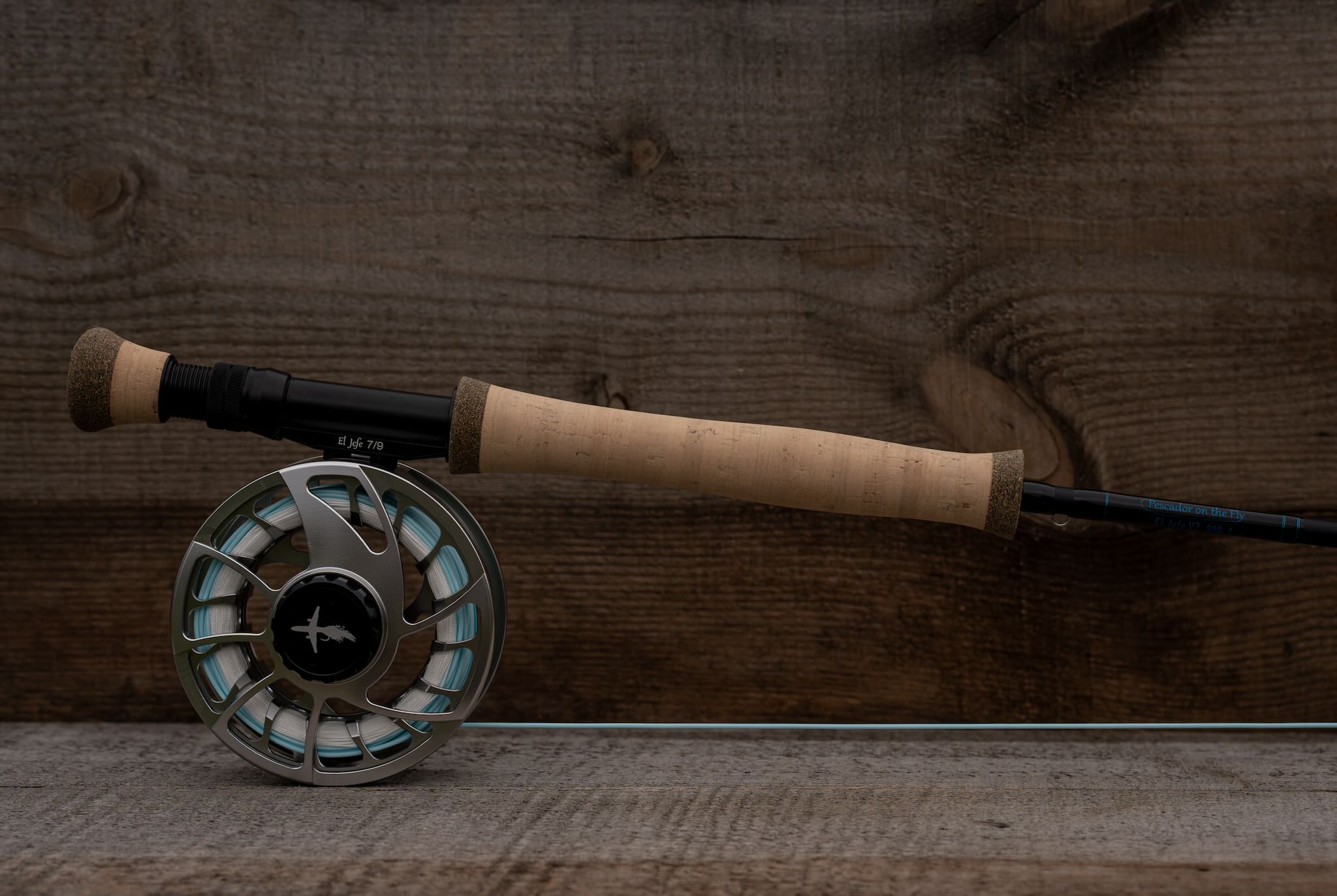 El Jefe v2 908-4 - 9' 8 Weight Fly Four Section Fly Rod