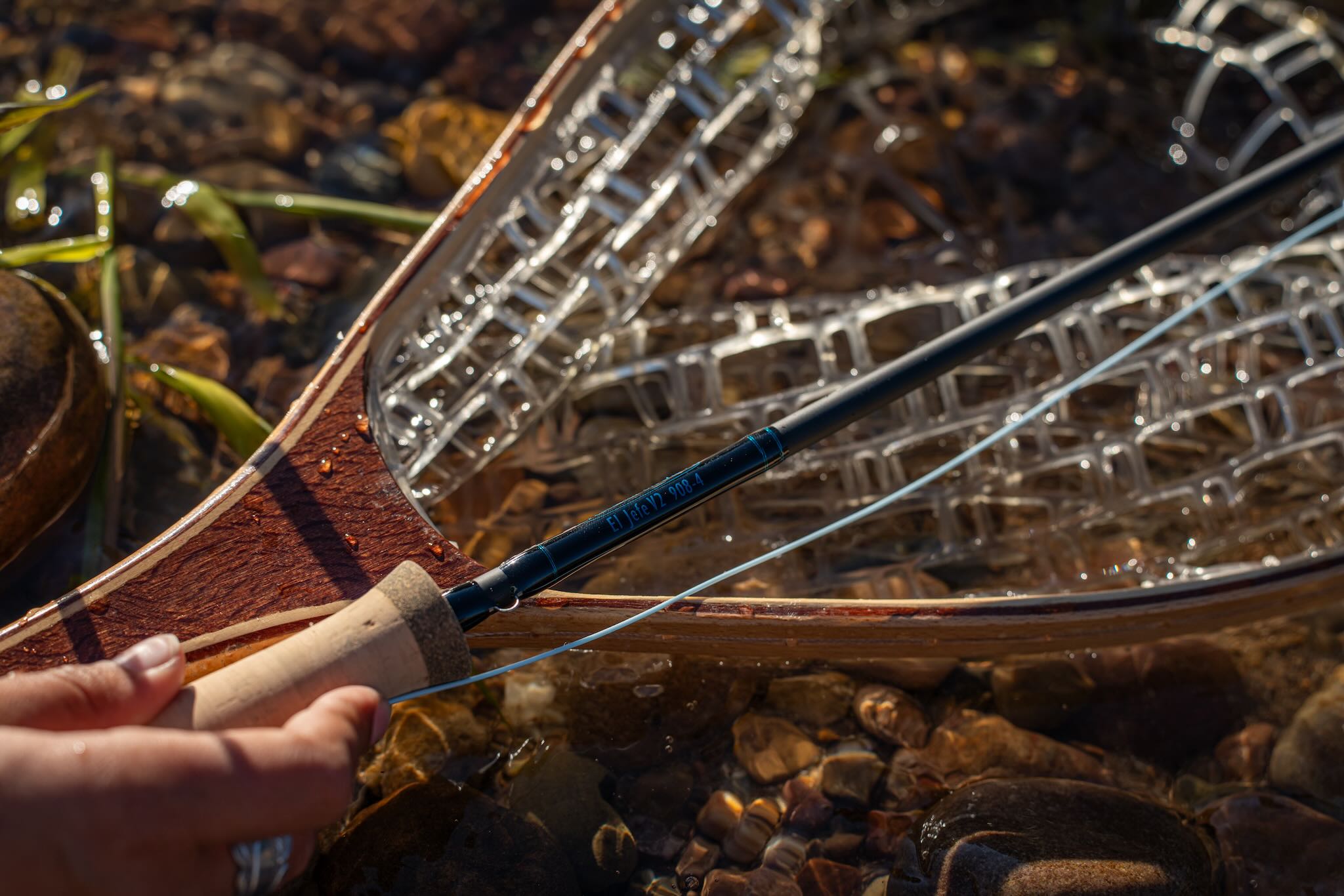 El Jefe v2 908-4 - 9' 8 Weight Fly Four Section Fly Rod