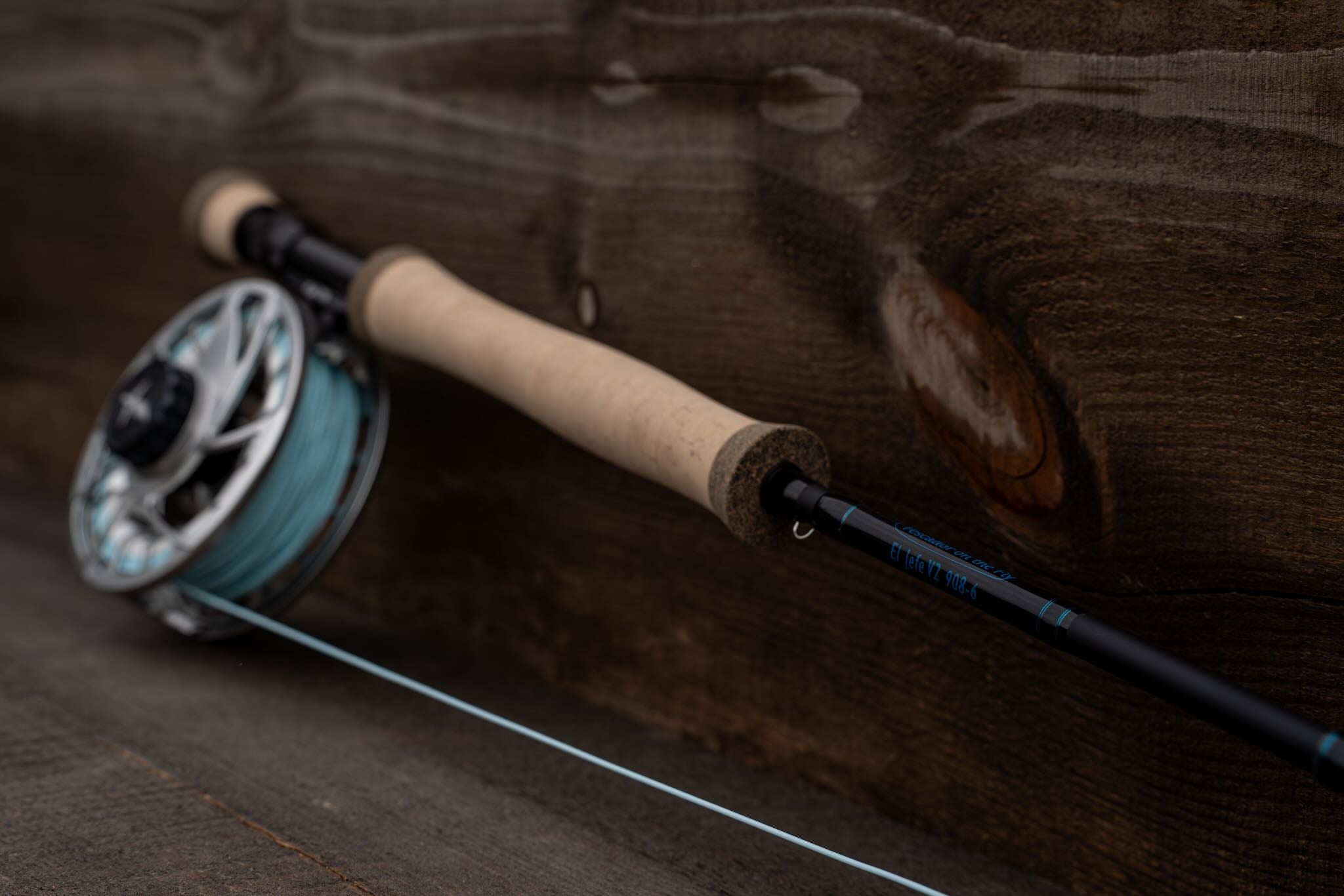 budget 6wt fly reel El Jefe v2 9' 8 Weight Six-Section Travel Fly Rod