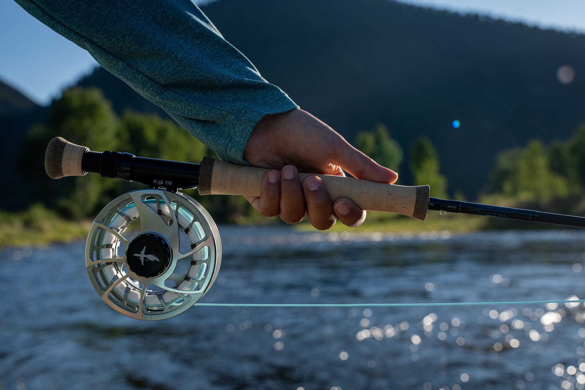 coronado delux fly fishing rod Boat Conventional Rods Cork Handle with EVA Reinforced Ends Maxxon Double XX Fly Rod