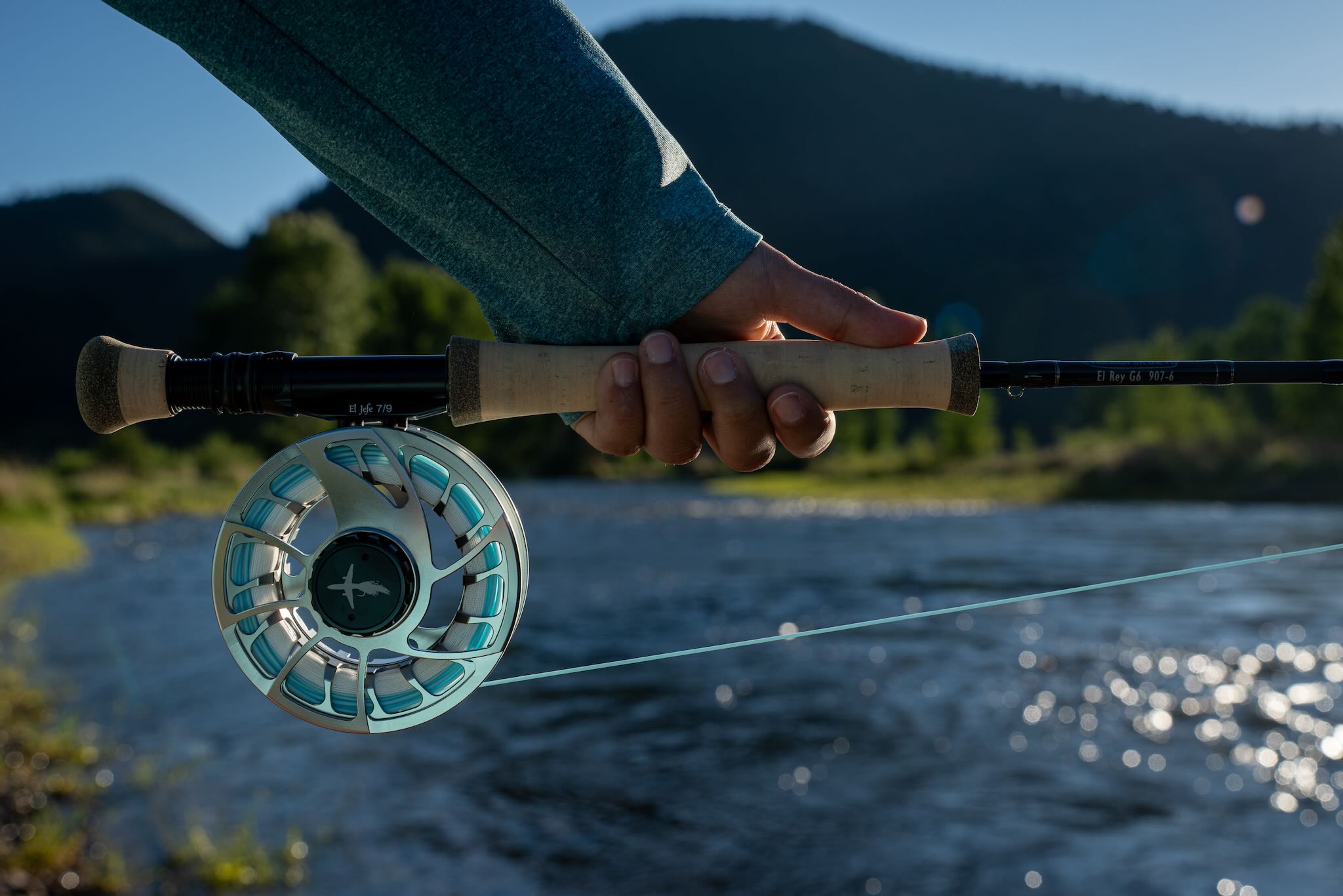 El Rey G6 907-6 - 9' 7 Weight Six Section Fly Rod