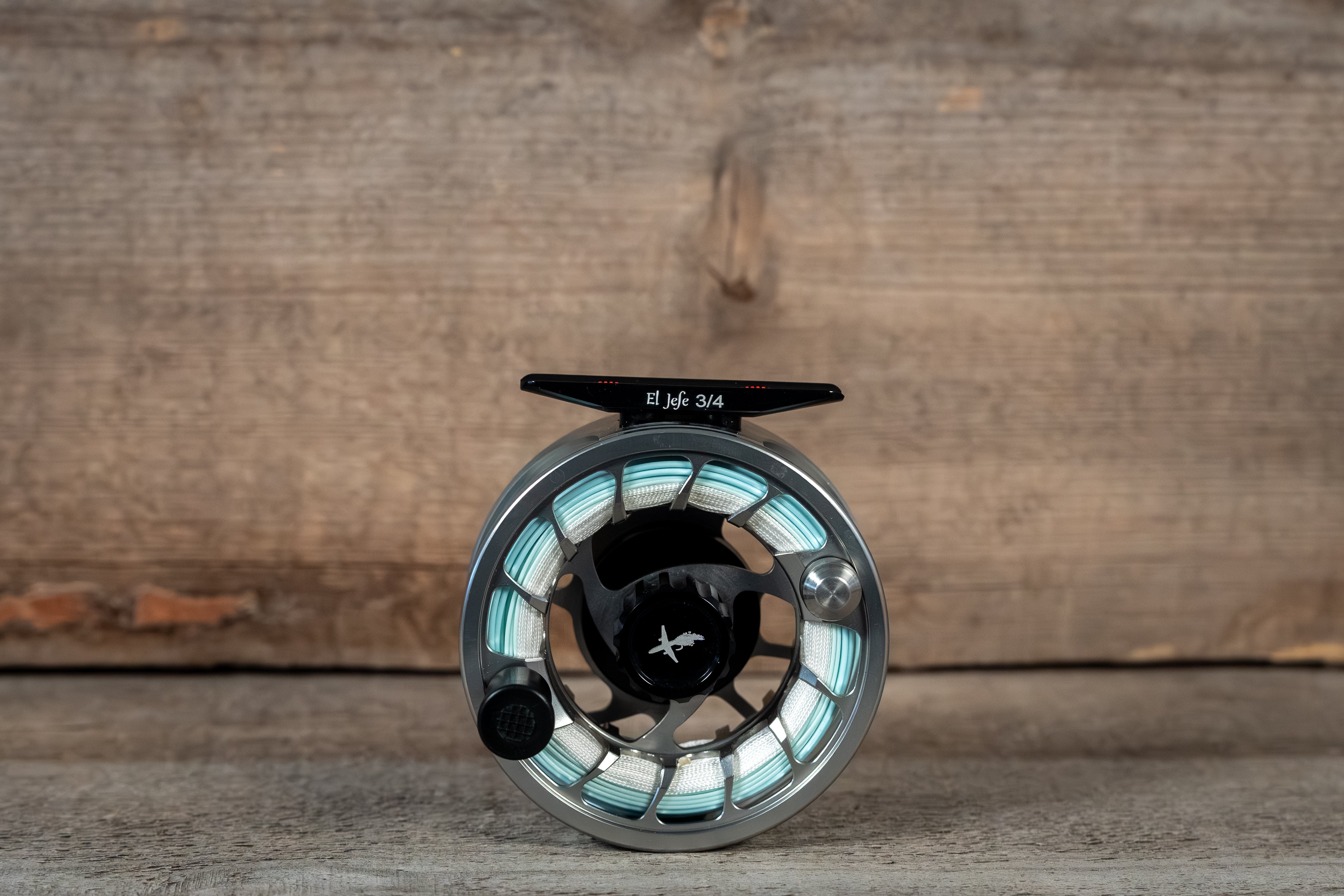 El Jefe 3/4 Fly Fishing Reel - 4 Weight Fly Line El Jefe 3/4 Fly Fishing Reel - 4 Weight Fly Line