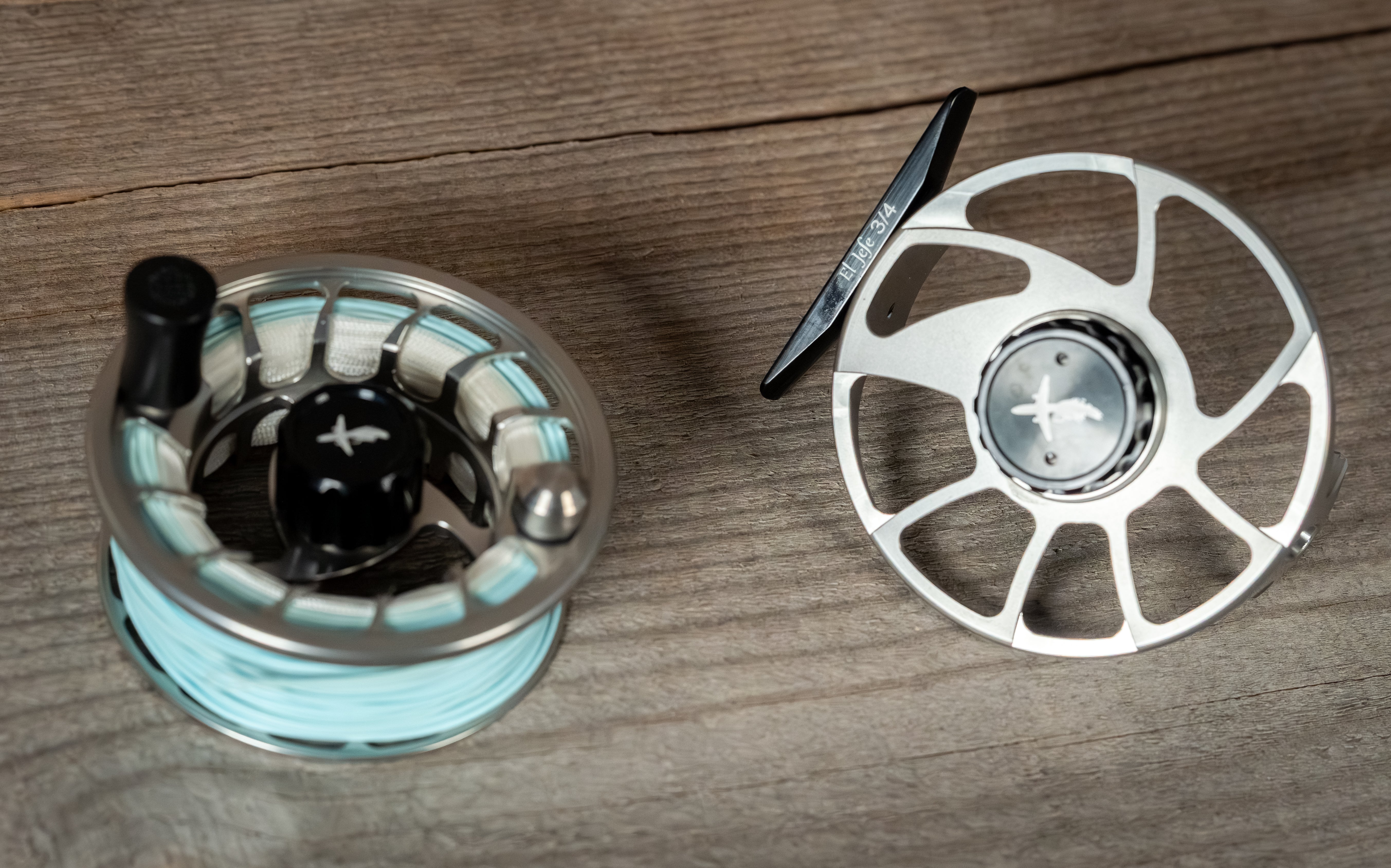El Jefe 3/4 Fly Fishing Reel - 4 Weight Fly Line