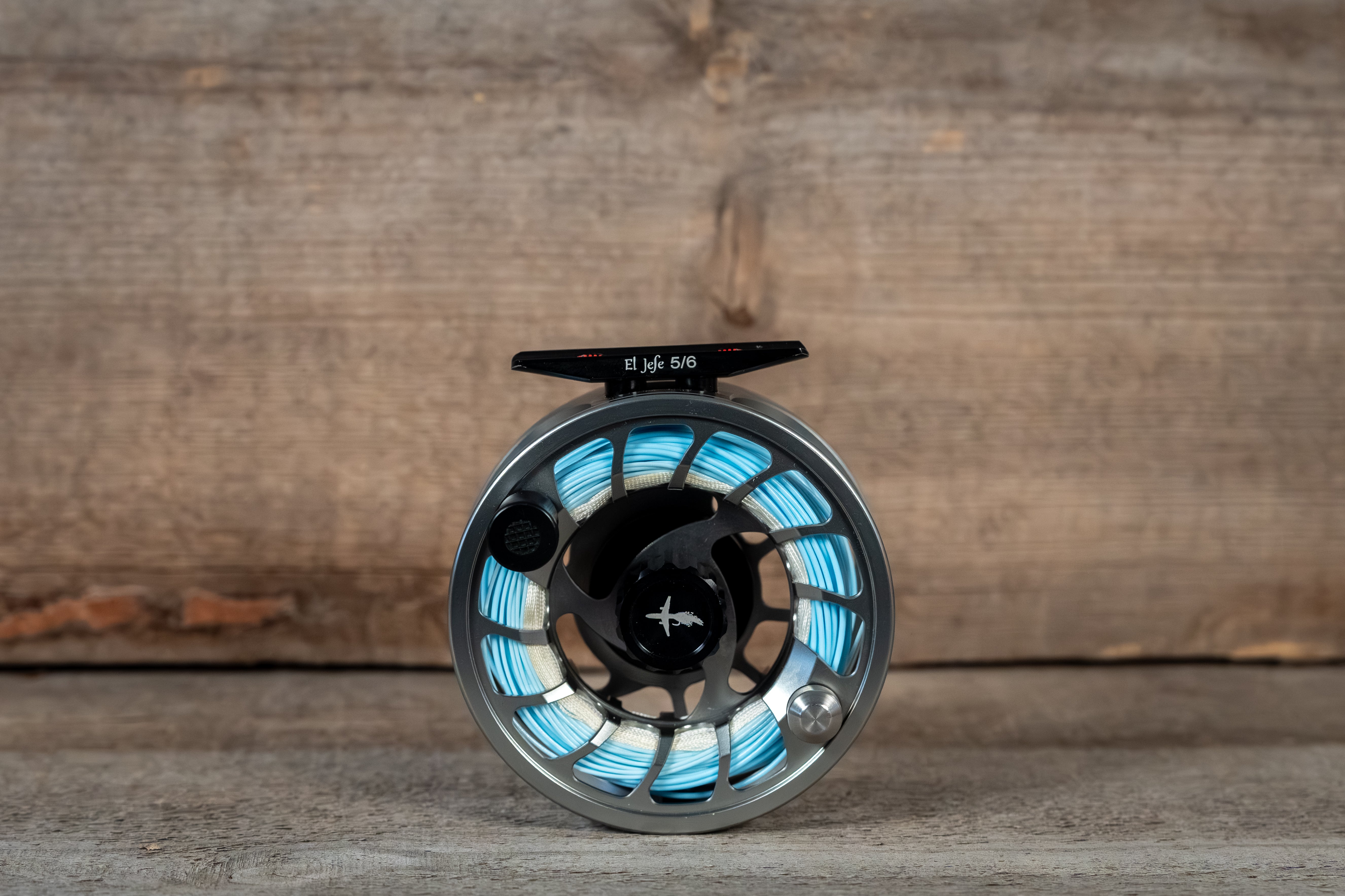 El Jefe 5/6 Fly Fishing Reel - 6 Weight Fly Line