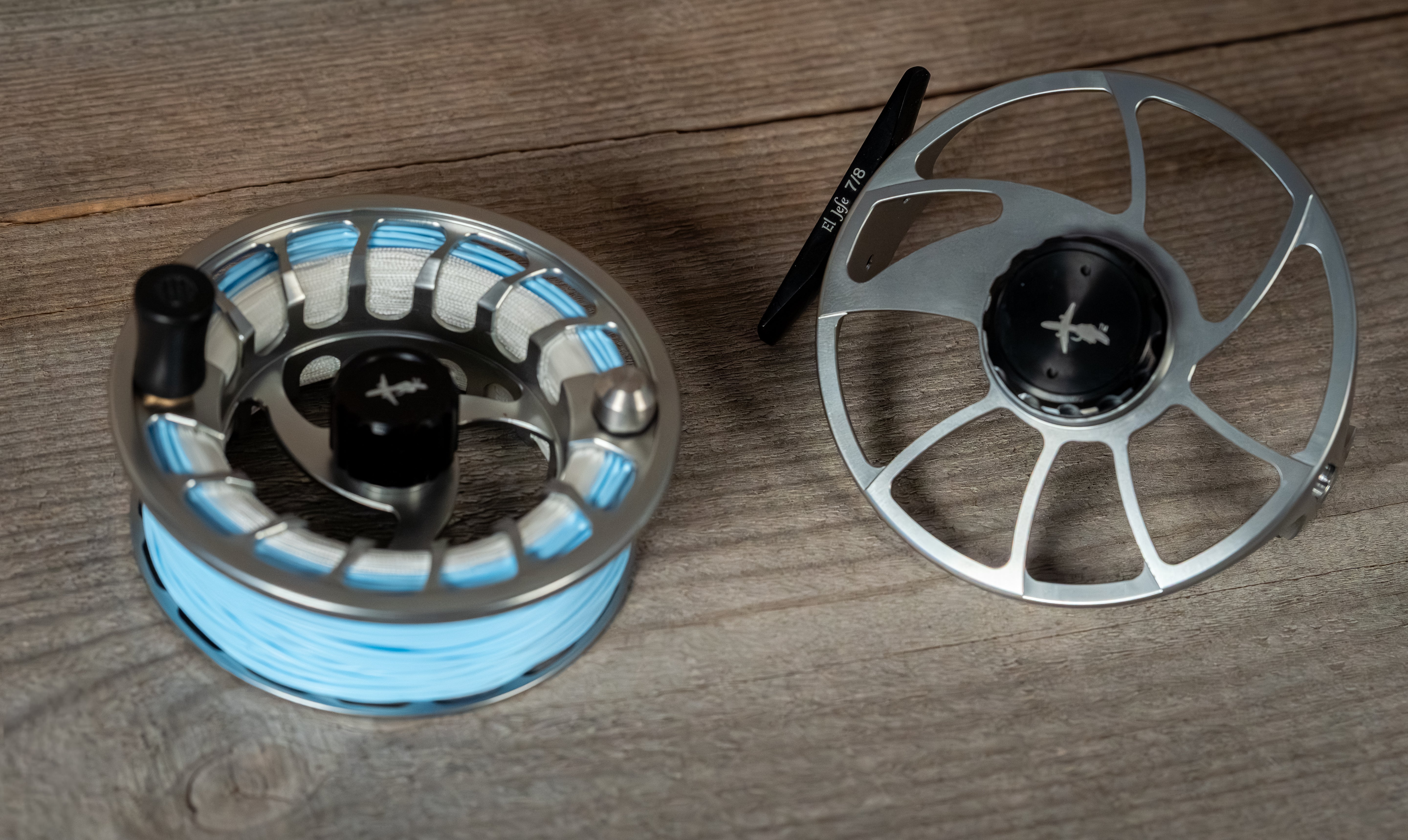 El Jefe 7/8 Fly Fishing Reel - 8 Weight Fly Line