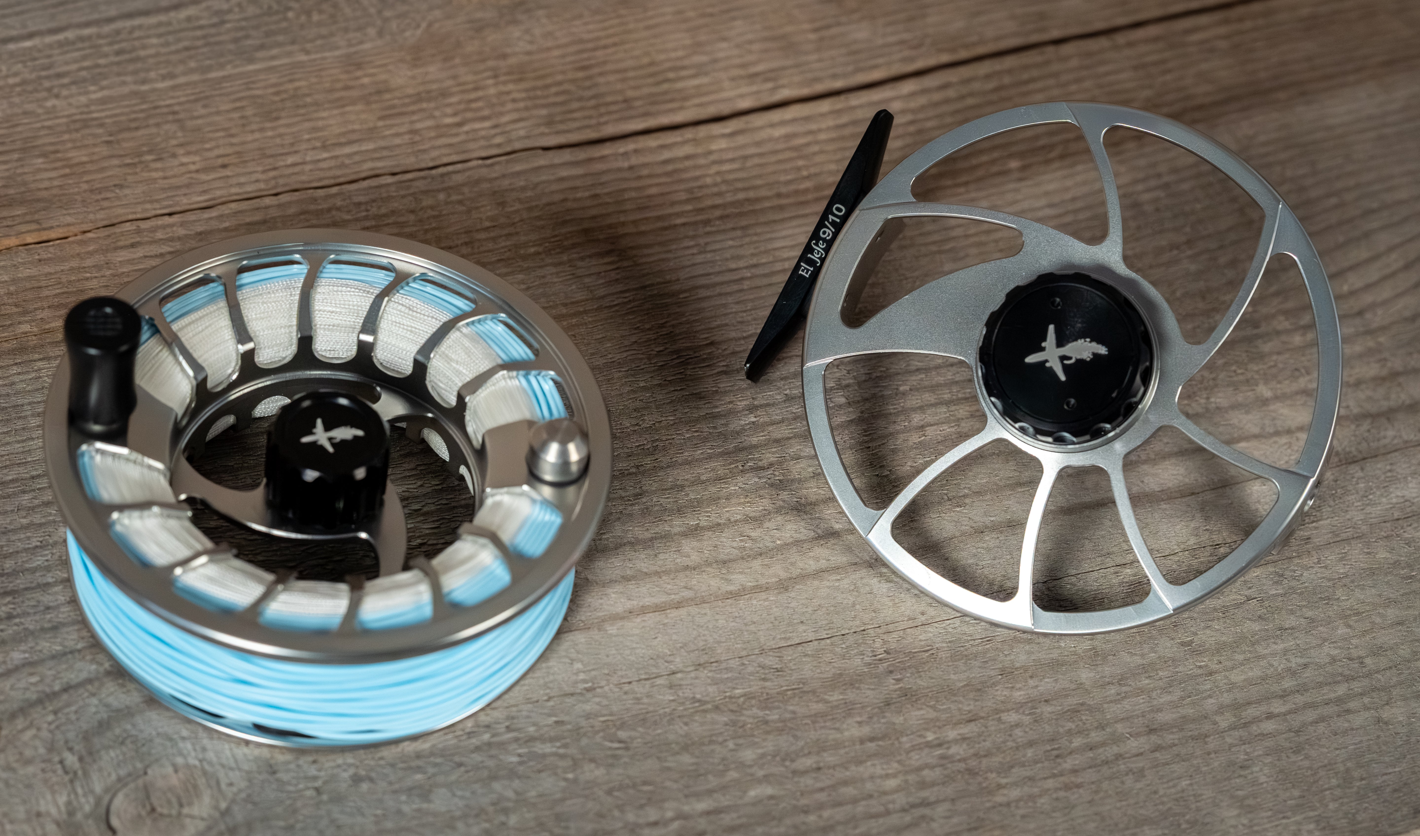 El Jefe 9/10 Fly Fishing Reel - 9 Weight Fly Line