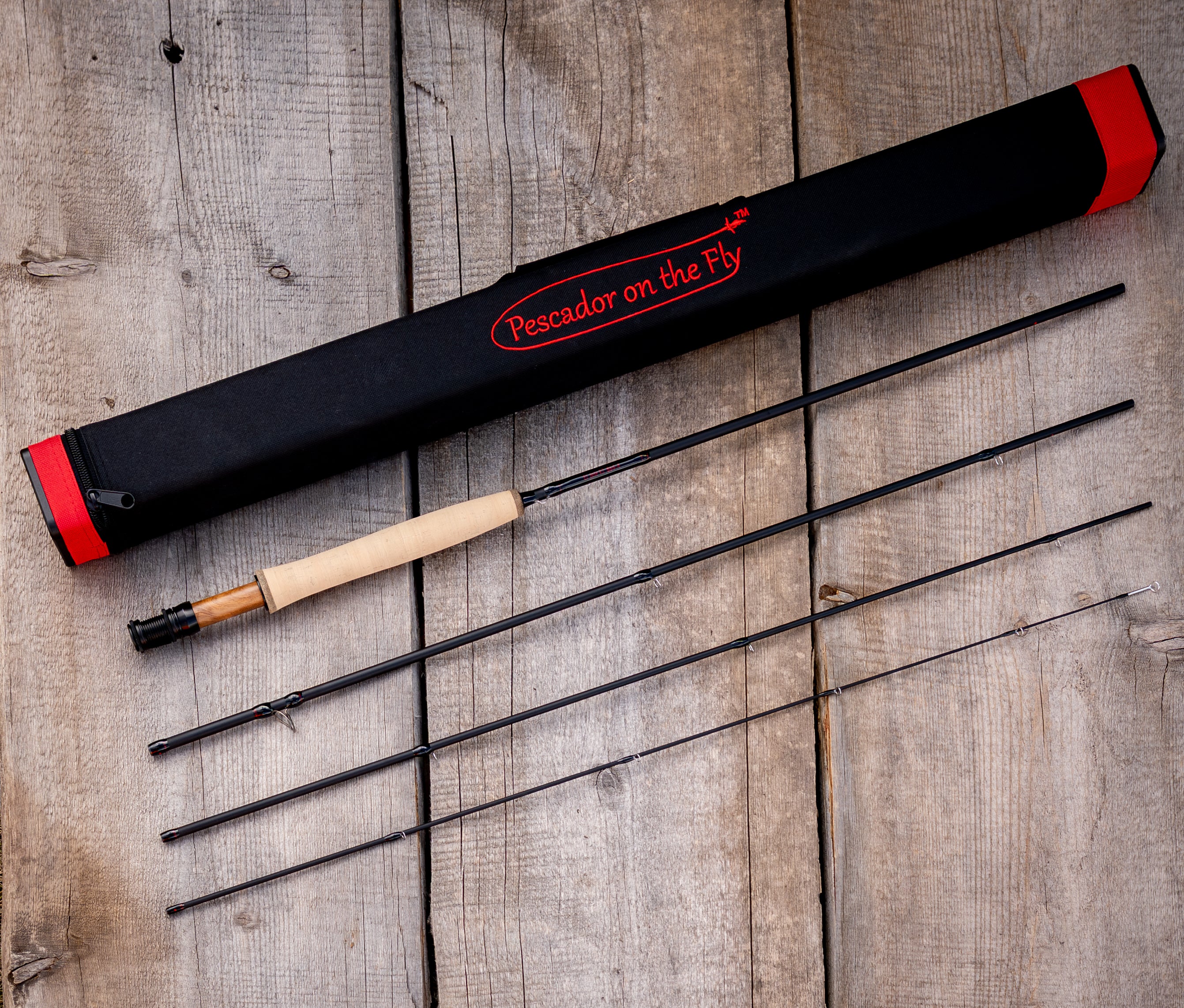 El Jefe v2 8'6" 4 Weight Four Section Rod & Reel Combo