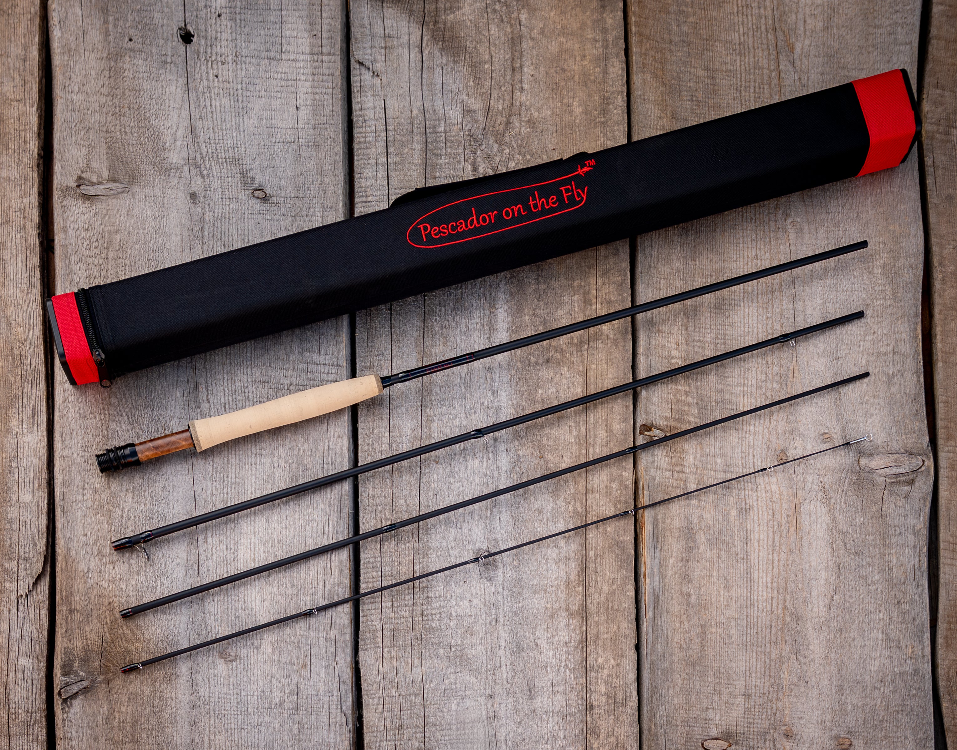 El Jefe v2 9'  6 Weight, Four Section Fly Rod