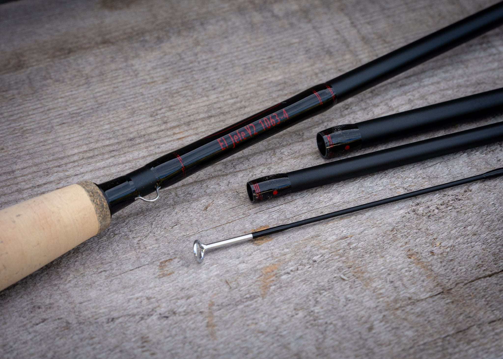 El Jefe v2 10'6" 3 Weight Four Section Fly Rod