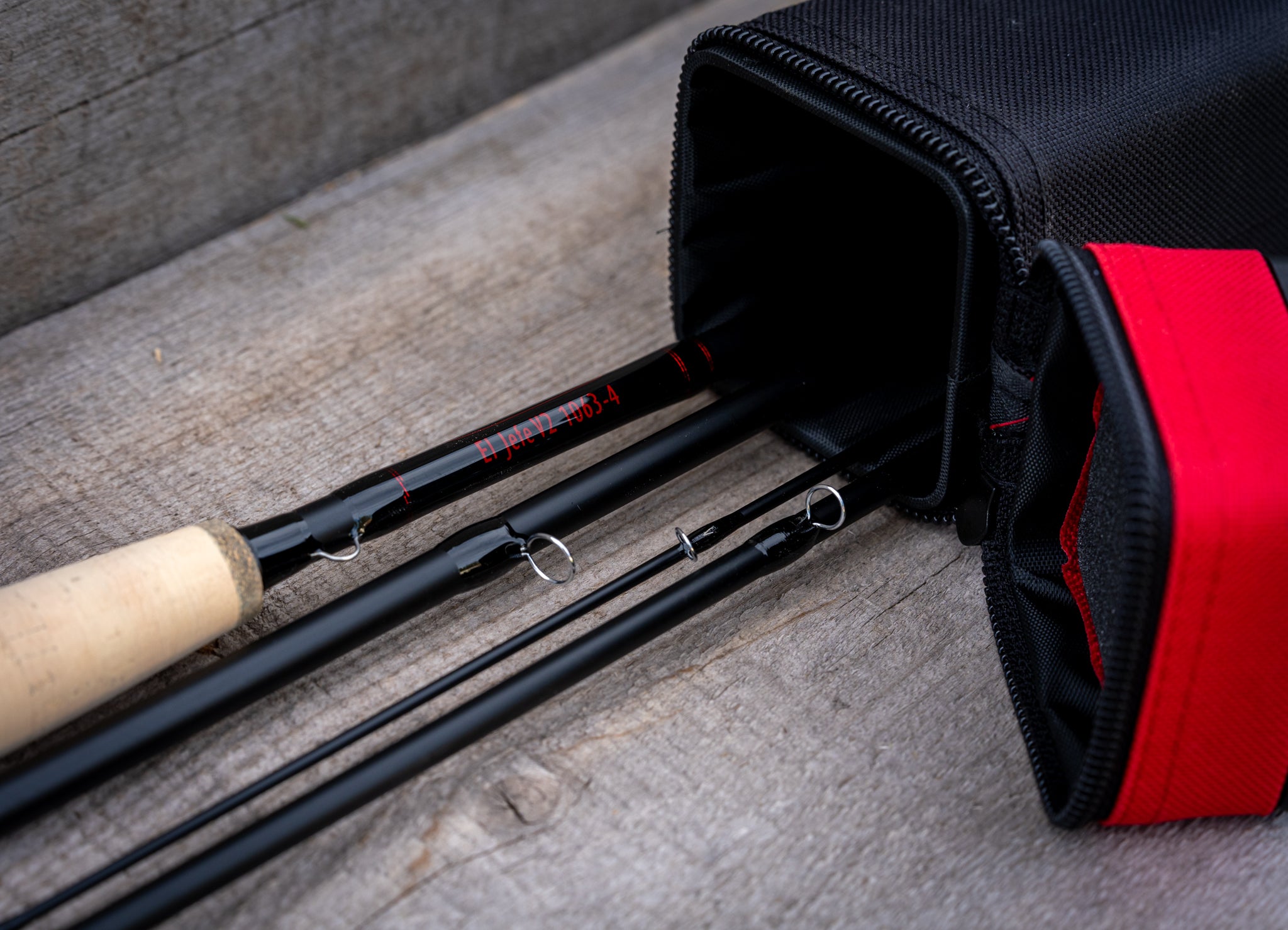 El Jefe v2 10'6" 3 Weight Four Section Fly Rod