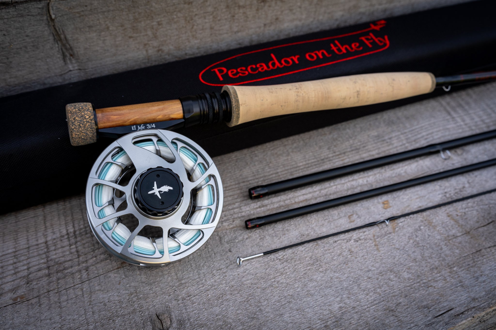 El Jefe v2 10'6" 3 Weight Four Section Fly Rod