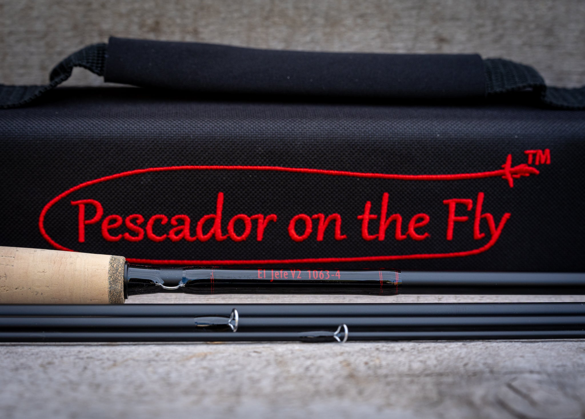 El Jefe v2 10'6" 3 Weight Four Section Fly Rod